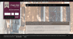 Desktop Screenshot of hotel-empire.com